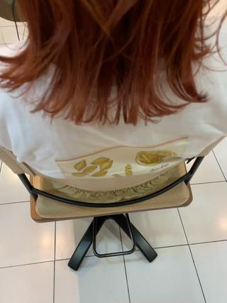 ブリーチ1回
オレンジベージュ
程よいオレンジが大人気 