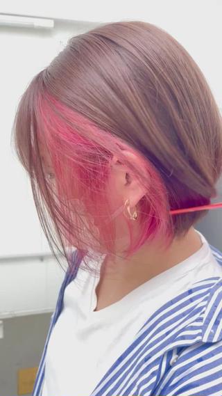 ショート 【20代ダメージ毛に 髪質改善】のヘアスタイル