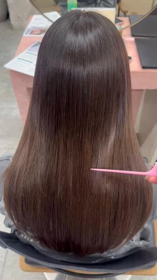 ロング パーマ 🎀ちゃん りお🎀のヘアスタイル