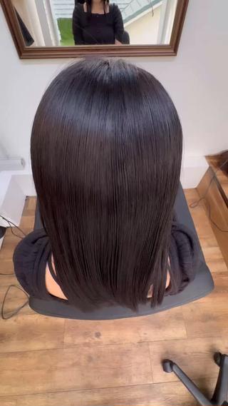 セミロング カラー 椎葉 祐也のヘアスタイル