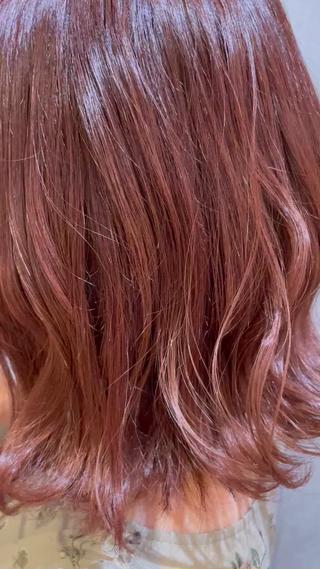 ミディアム カラー say.所属・たなか こころ🎀のヘアスタイル