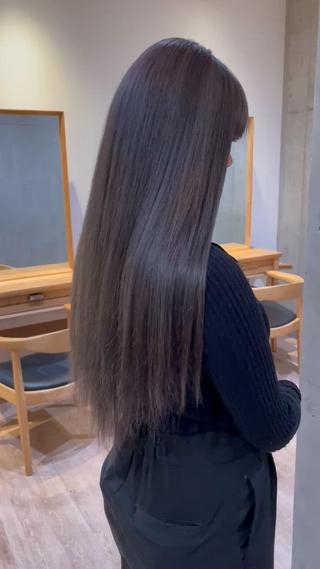 ロング カラー say.所属・たなか こころ🎀のヘアスタイル