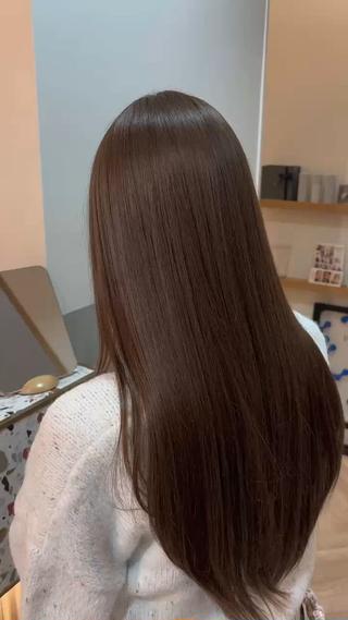 カラー ブラウンベージュ/ 艶髪/🤎はる🤎のヘアスタイル