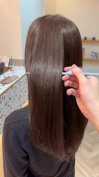 ミディアム カラー ブラウンベージュ/ 艶髪/🤎はる🤎のヘアスタイル