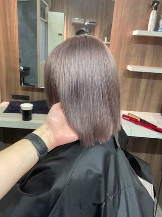 ミディアム カラー ユアーズヘアーセカンド所属・広島No.1美髪矯正 髪質改善/河村総一郎のヘアスタイル