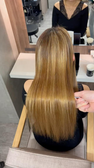 ブリーチ履歴の美髪矯正もお任せください◯ 