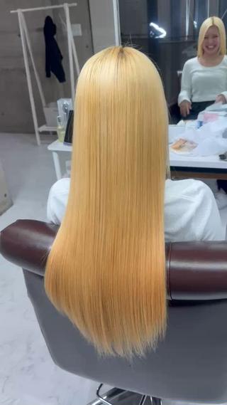 ブリーチ複数回
髪質改善トリートメント
追加ロイヤル 追加水 トリートメント 