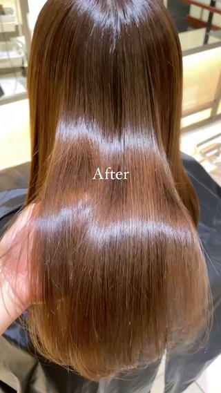 パヤパヤ系も乾かしてまとまるストレートパーマ

︎長さや量によって施術時間は前後します。ご了承ください。 