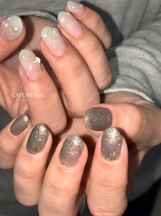 ネイル CAFUNÉ tokyo所属・☾ ໋CAFUNE yuki︎︎𓂃⟡のネイルデザイン