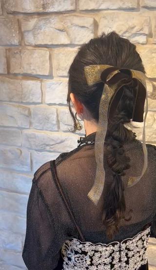 ヘアアレンジ Mei /オリーブ カラー/アレンジのヘアスタイル