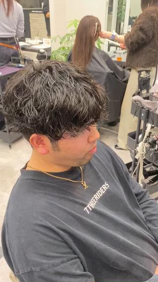 メンズ 韓国風メンズヘア💫 ツイスパ💫saraのヘアスタイル