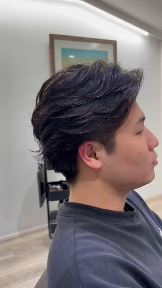 ショート air-yokohama所属・青木 翔海のヘアスタイル