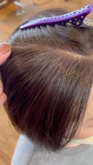 脱白髪染め（白髪活かし）
#千葉#都賀#都賀駅#駅近#四街道#脱白髪染め 