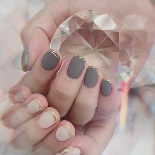 ミディアム ネイル 💎ビューティサロン 湘南　RIRAN💎のネイルデザイン