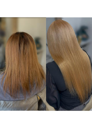 ロング OLD.L所属・エクステ＆カラー専門 羽エクステ　新大久保のヘアスタイル