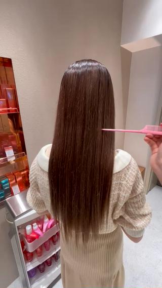 ロング 暖色カラ-ෆ˚顔周り 🎀ོ白岩亜実🎀ོのヘアスタイル