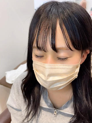 まつ毛エクステ100本　
束間コーティング有り 