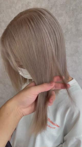 ミルクティーベージュ 