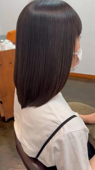 ラリュエルの髪質改善ストレート 