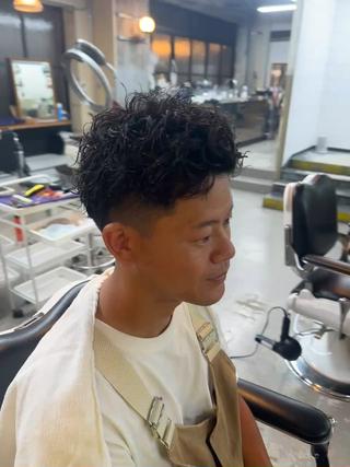 スパイキーショートandパーマ
簡単セット