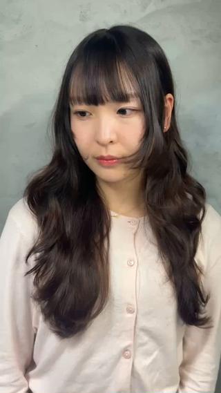 ロング カラー SALOWIN梅田茶屋町Suite店所属・韓国美容室出身 🌹Sana/梅田のヘアスタイル