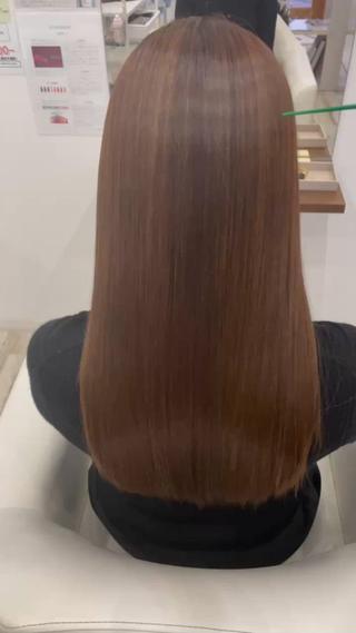 ロング SHO担当髪質改善 東加古川アーティブのヘアスタイル