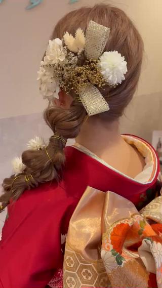 ロング ヘアアレンジ 藤本 早耶のヘアスタイル