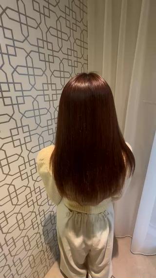 縮毛矯正でツヤサラ髪に大変身️ 