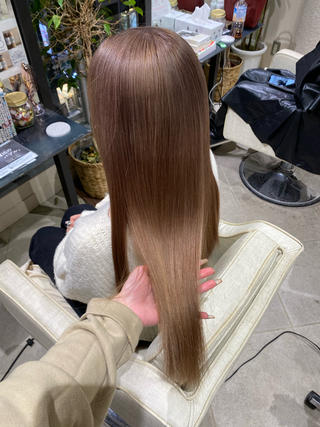 カラー ハイトーン✨艶髪💘 💘 AYANO💘のヘアスタイル