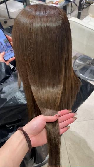 カラー ハイトーン✨艶髪💘 💘 AYANO💘のヘアスタイル