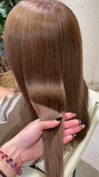 ハイトーン✨艶髪💘 💘 AYANO💘のヘアスタイル