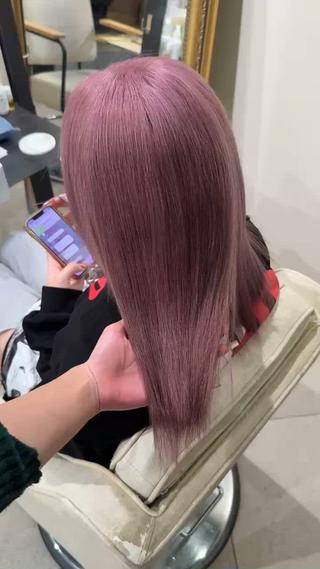 カラー ハイトーン✨艶髪💘 💘 AYANO💘のヘアスタイル