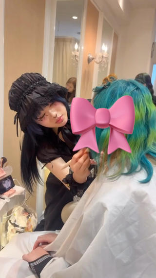 お仕事でメイク担当させて頂いた時の

日々メイク勉強中です

#メイク 