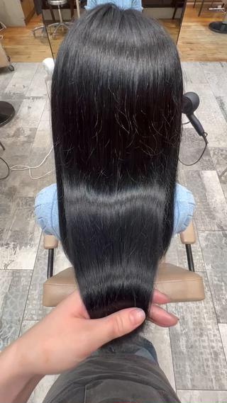 blue black

オリジナルトリートメントでサラサラに 