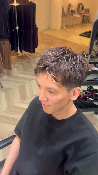 メンズカット短髪 