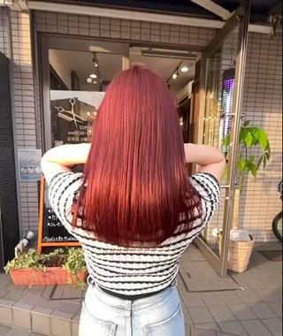 髪質改善カラートリートメント 