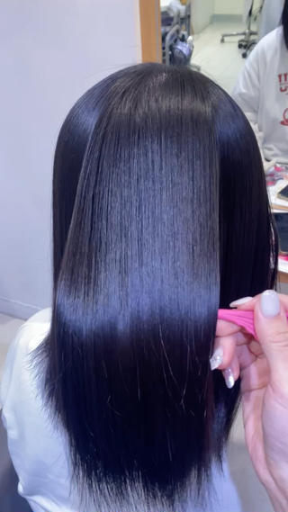 生えぐせ、うねり癖が気になる方も綺麗にできます 