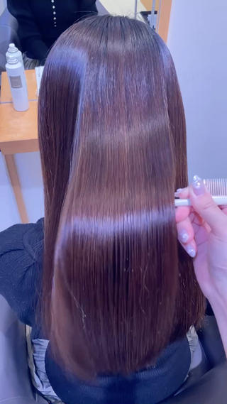 ロング パーマ apish 国分寺 / 鈴木 花穏のヘアスタイル