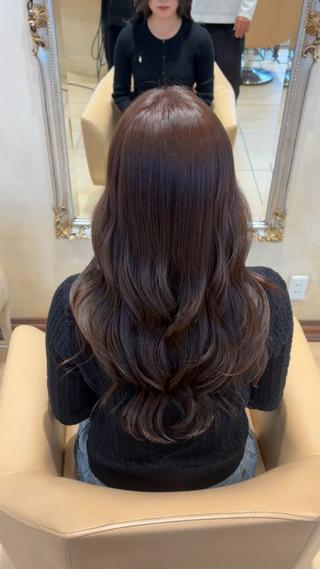 透明感あるショコラブラウン 