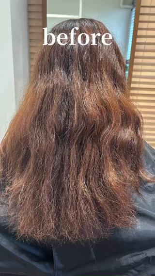 ロング GO TODAY SHAiRE SALON所属・美髪矯正/ LISAのヘアスタイル