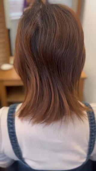 ミディアム GO TODAY SHAiRE SALON所属・美髪矯正/ LISAのヘアスタイル