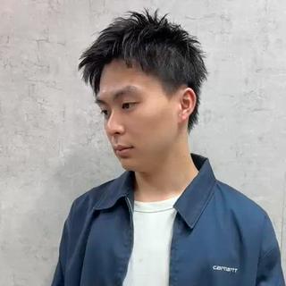 ショート メンズ 【池袋/スパイキー ショート】ⓝⓘⓜⓤのヘアスタイル