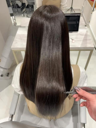 ロング カラー 新宿No.1艶髪矯正 美艶カラー/FUKAのヘアスタイル