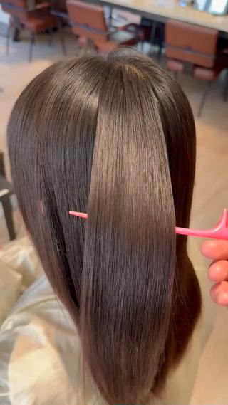 ツヤツヤ縮毛矯正
ハンドブローのみ 