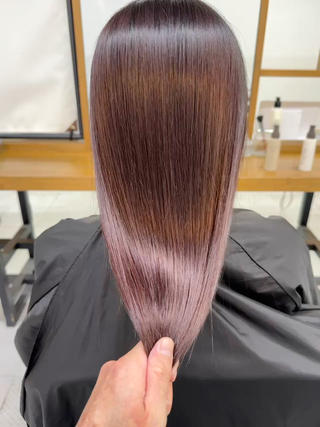 ロング カラー ヘアアレンジ 韓国レイヤーカット★ 小林大樹のヘアスタイル