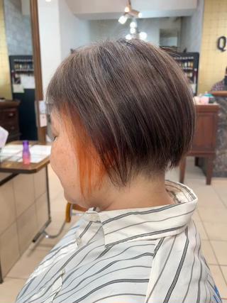 ハイライトとインナーカラーの組み合わせ