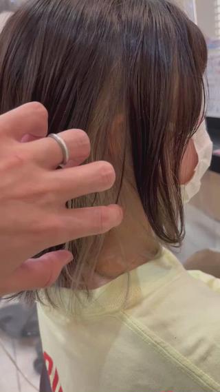 ミディアム カラー トータルビューティー K:R鶴川のヘアスタイル