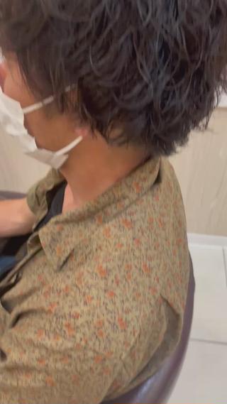 ショート パーマ メンズ トータルビューティー K:R鶴川のヘアスタイル