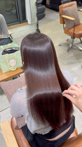 ロング 銀座/髪質改善 /縮毛矯正/あおのヘアスタイル