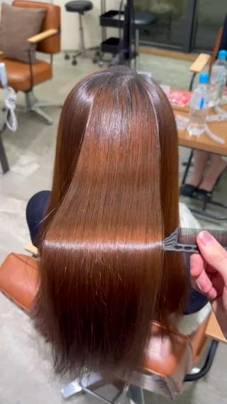 ロング パーマ 銀座/縮毛矯正 /髪質改善/あおのヘアスタイル